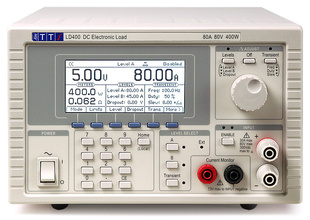 Aim-TTI LD400P Electronic DC Load, 80V, 80A, 400W with analogue and digital control, USB, RS232, LAN (LXI) and GPIB