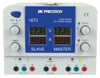 Triple Output Quad Display DC Power Supply ((2) 0-32V, 0-6A/