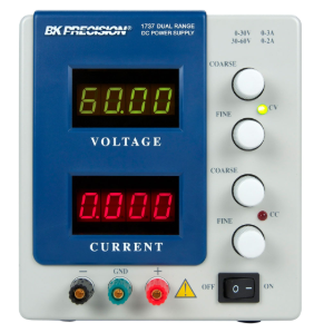 Dual Range DC Power Supply, 30V, 3A or 60V, 2A