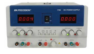 Triple Output Power Supply (2)0-60V, 0-2A/(1)4-6.5V, 4A