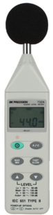 Digital Sound Level Meter with RS 232 Capability