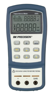 BK Precision BK830C Dual Display Capacitance Meter to 200 mF