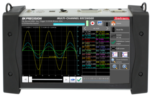 20 to 200 Channel Handheld Universal Datalogger. Battery model