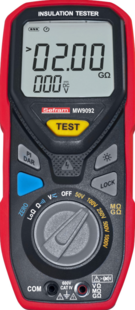 BK Precision MW 9092 Insulation tester 50V, 100V, 250V, 500V, 1000V, continuity tester, multimeter 600V TRMS