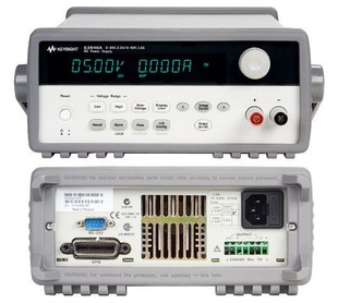 Keysight E3645A DC power supply, dual range: 0-35V/ 2.2 A and 0-60V/ 1.3 A, 80 W. GPIB, RS-232