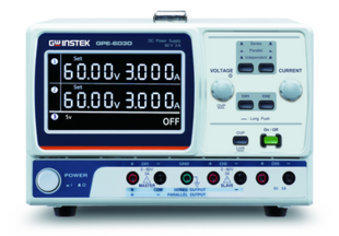 GW Instek GPE-6030 3-channel, 385W linear DC power supply