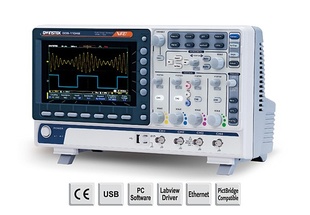Vorführgerät GW Instek GDS-1054B – 50MHz Digital Storage Oscilloscope, 4 channel, 1GSa/s, 10 MPts