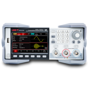 UNI-T UTG2122X Function/Arbitrary Waveform Generator 120MHz, 2 channels, 625MSa/s